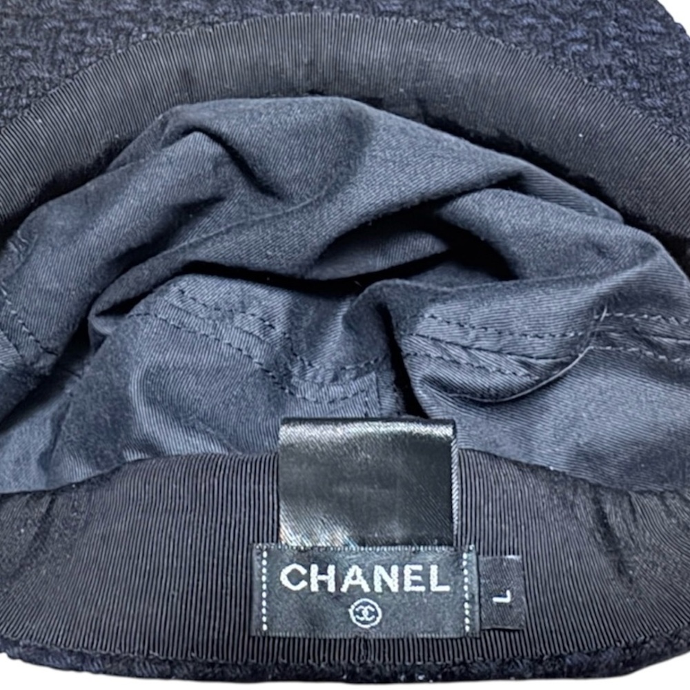 CHANEL Tweed Newsboy Cap - Picture 4 of 5